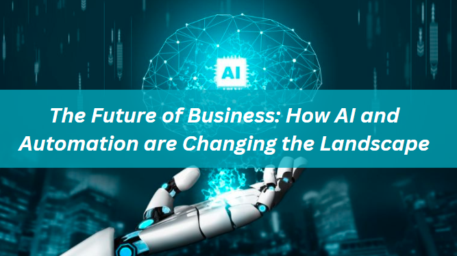 The Future of Business: How AI and Automation are Changing the Landscape Artificial Intelligence (AI) and automation are transforming the business world, driving efficiency, innovation, and growth. As these technologies advance, their impact on various industries becomes more profound, reshaping how companies operate and compete. This article explores how AI and automation are changing the business landscape, their benefits, challenges, and future implications. The Rise of AI and Automation in Business AI refers to the simulation of human intelligence in machines that are programmed to think and learn. Automation, on the other hand, involves using technology to perform tasks without human intervention. Both have been around for decades, but recent advancements in machine learning, data analytics, and robotics have accelerated their adoption in business. Key Drivers Several factors are driving the rise of AI and automation in business: Technological Advancements: Improvements in computing power, data storage, and algorithm development have made AI and automation more accessible and effective. Cost Reduction: Automation can significantly reduce operational costs by minimizing human error and increasing efficiency. Data Explosion: The growing volume of data generated by businesses provides the raw material for AI algorithms to learn and improve. Competitive Pressure: Companies are adopting AI and automation to stay competitive, improve customer experiences, and innovate. Transforming Business Operations AI and automation are revolutionizing various aspects of business operations, from customer service to supply chain management. Customer Service AI-powered chatbots and virtual assistants are transforming customer service by providing instant, 24/7 support. These tools can handle routine inquiries, resolve issues, and guide customers through processes, freeing human agents to focus on complex tasks. For example, AI-driven systems like IBM Watson Assistant and Microsoft's Azure Bot Service offer personalized interactions based on customer data, enhancing user satisfaction. Marketing and Sales AI is revolutionizing marketing and sales through personalized recommendations, predictive analytics, and targeted advertising. Machine learning algorithms analyze customer behavior and preferences to deliver personalized content and product suggestions. Companies like Amazon and Netflix use AI to recommend products and content, driving engagement and sales. Predictive analytics helps businesses forecast demand, optimize pricing, and identify high-value customers. By analyzing historical data, AI can predict future trends and customer behavior, enabling companies to make informed decisions and allocate resources effectively. Supply Chain and Logistics Automation is transforming supply chain and logistics by improving efficiency, reducing costs, and enhancing accuracy. Automated warehouses use robots and drones for inventory management, picking, and packing, minimizing human error and speeding up processes. Companies like Amazon and Walmart are investing heavily in automated warehousing to meet growing e-commerce demands. AI-powered analytics optimize supply chain operations by predicting demand, identifying bottlenecks, and suggesting improvements. Predictive maintenance, enabled by IoT sensors and AI, helps prevent equipment failures and reduce downtime. Human Resources AI and automation are streamlining HR processes, from recruitment to employee engagement. AI-driven recruitment tools screen resumes, assess candidates, and conduct initial interviews, saving time and improving hiring quality. Companies like LinkedIn and HireVue use AI to match candidates with job openings and evaluate their suitability. Automation in HR also enhances employee engagement through personalized learning and development programs. AI-powered platforms can recommend training courses, monitor performance, and provide feedback, helping employees grow and succeed. Benefits of AI and Automation The integration of AI and automation offers numerous benefits to businesses: Increased Efficiency Automation of repetitive tasks increases operational efficiency by reducing the time and effort required to complete them. This allows employees to focus on strategic and creative tasks that add more value to the business. Cost Savings AI and automation can significantly reduce labor costs by performing tasks that would otherwise require human intervention. This is particularly beneficial for industries with high labor costs and repetitive processes. Improved Accuracy Automation minimizes human error, leading to more accurate and reliable outcomes. This is crucial in industries like healthcare and finance, where errors can have significant consequences. Enhanced Customer Experience AI-driven personalization and instant support improve customer satisfaction and loyalty. By understanding customer needs and preferences, businesses can deliver tailored experiences that resonate with their audience. Innovation and Competitive Advantage AI and automation enable businesses to innovate and stay ahead of competitors. By leveraging these technologies, companies can develop new products, services, and business models that differentiate them from the competition. Challenges and Considerations While the benefits of AI and automation are compelling, there are challenges and considerations that businesses must address: Job Displacement One of the most significant concerns is the potential displacement of jobs due to automation. While AI can create new job opportunities, it can also render certain roles obsolete. Businesses must focus on reskilling and upskilling employees to adapt to the changing job landscape. Data Privacy and Security The widespread use of AI involves collecting and analyzing vast amounts of data, raising concerns about privacy and security. Businesses must ensure they comply with data protection regulations and implement robust security measures to protect sensitive information. Ethical Considerations AI systems can sometimes exhibit biases based on the data they are trained on. Companies must ensure that their AI algorithms are fair, transparent, and ethical, avoiding discrimination and ensuring equal treatment. Integration and Adaptation Integrating AI and automation into existing systems can be complex and costly. Businesses must invest in the right infrastructure, training, and change management to successfully adopt these technologies. The Future of AI and Automation in Business The future of AI and automation in business is promising, with continued advancements expected to drive further transformation. Autonomous Systems The development of autonomous systems, such as self-driving cars and drones, will revolutionize industries like transportation and logistics. These systems can operate without human intervention, improving efficiency and safety. AI-Driven Innovation AI will continue to drive innovation in products and services. From smart home devices to personalized healthcare solutions, AI will enable businesses to create new offerings that meet evolving customer needs. Human-Machine Collaboration The future will see increased collaboration between humans and machines. AI and automation will augment human capabilities, allowing employees to focus on high-value tasks while machines handle routine operations. Sustainability and Efficiency AI and automation can contribute to sustainability efforts by optimizing resource use, reducing waste, and improving energy efficiency. Businesses can leverage these technologies to achieve their sustainability goals and reduce their environmental impact. Global Connectivity AI and automation will enhance global connectivity by enabling seamless communication and collaboration across borders. Businesses can leverage these technologies to expand their reach and operate in a global marketplace. Conclusion AI and automation are reshaping the business landscape, offering unprecedented opportunities for efficiency, innovation, and growth. While there are challenges to address, the benefits far outweigh the risks. As businesses continue to embrace these technologies, they will be better positioned to navigate the complexities of the modern world and thrive in a competitive market. The future of business lies in harnessing the power of AI and automation to drive success and create a better, more efficient world.