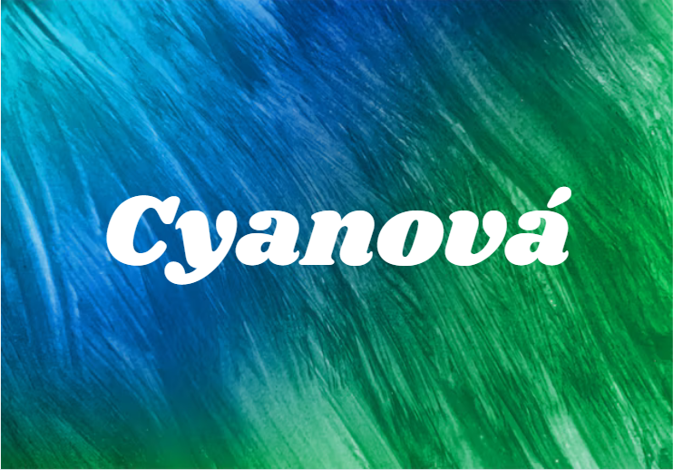 Cyanová