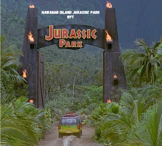 Hawaiian Island Jurassic Park NYT